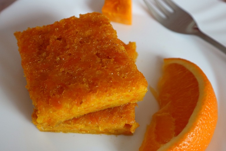 Пирог с тыквой и апельсином