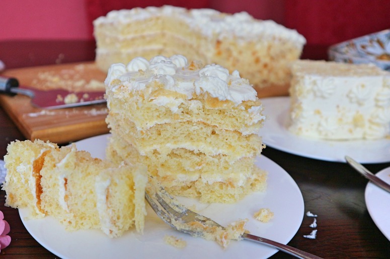 Торт "Молочная девочка" – рецепт с кремом из сливочного сыра